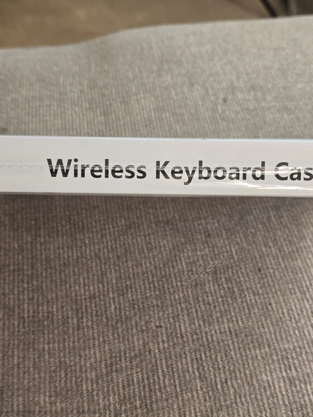Bluetooth Keyboard Case for Tablet with Integrated Folio - Black
